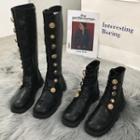 Buttoned Tall Boots