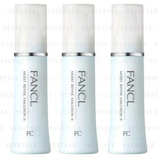 Fancl - Moist Refine Emulsion Ii Set 30ml X 3