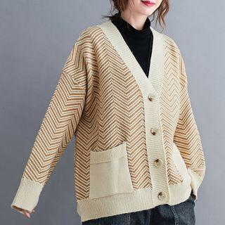 Zigzag Pattern Cardigan