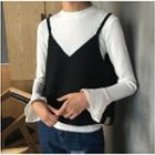 Set: Bell Long-sleeve T-shirt + Strappy Top