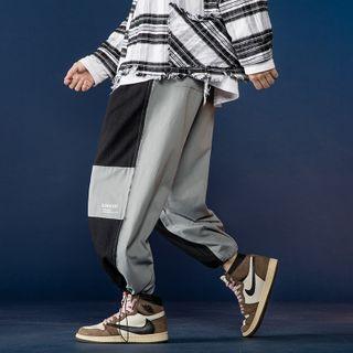 Paneled Jogger Pants