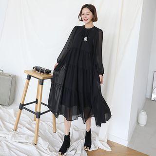 Chiffon Tiered Dress
