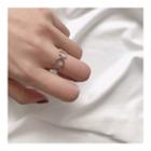 Circle Open Ring Silver - One Size