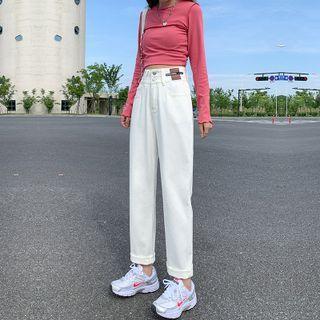 Lettering Harem Jeans (various Designs)