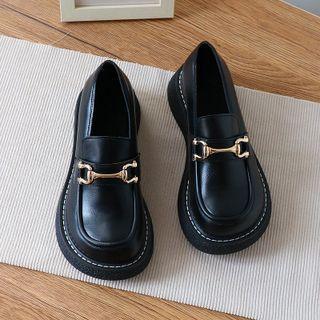 Snaffle Platform Loafers