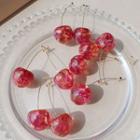 Cherry Drop Earring 1 Pair - As Shown In Figure - One Size