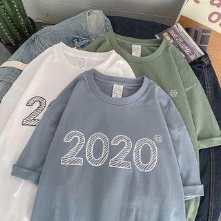 2020 Printed Oversize Tee