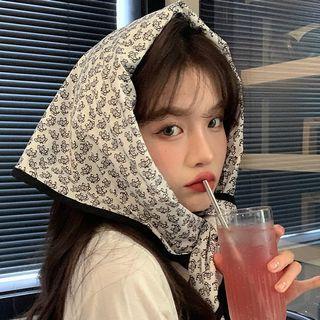 Print Scarf Black & White - One Size