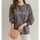 Smith Embroidered Sweatshirt