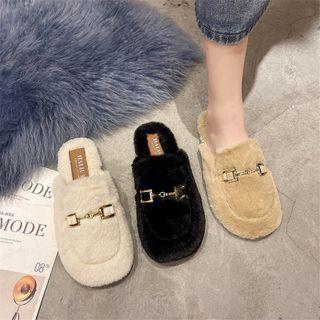 Fluffy Snaffle Mules
