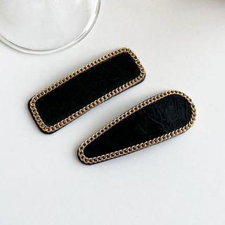 Chain Detail Hair Clip