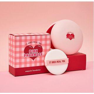 Beige Chuu - Pink Pharmace Ampoule Cushion Foundation Spf50 (2 Colors) #451 Light Beige