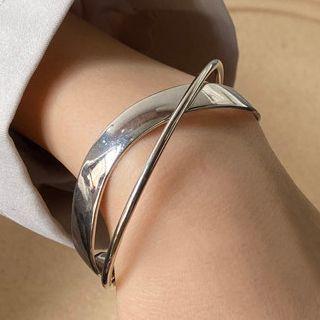 Layered Alloy Bangle