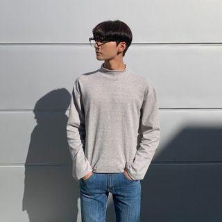 Mock-neck Top In 12 Colors