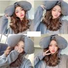 Animal Loose-fit Hooded Pullover Dark Gray - One Size