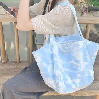Tie-dyed Canvas Tote Bag