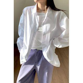 Couple Pocket-front Oxford Shirt