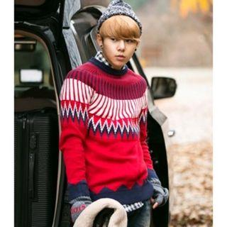 Crew-neck Raglan-sleeve Sweater