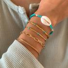 Set Of 5: Bracelet Set Of 5 - Gold - One Size