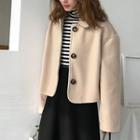 Long Sleeve Woolen Jacket