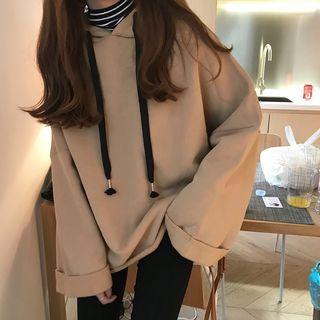 Plain Loose Fit Hoodie