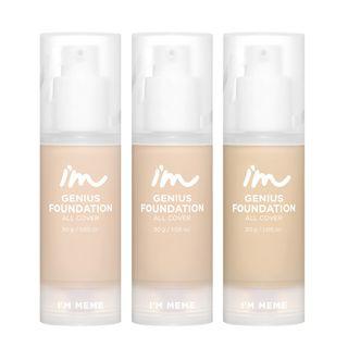Memebox - Im Meme Im Genius Foundation All Cover - 3 Colors
