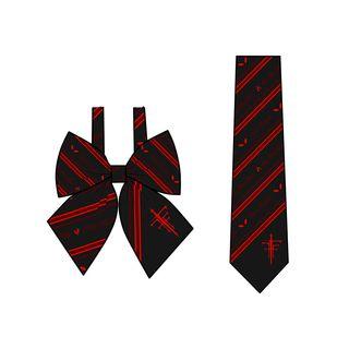 Flaming Fire Force Bow Tie / Necktie