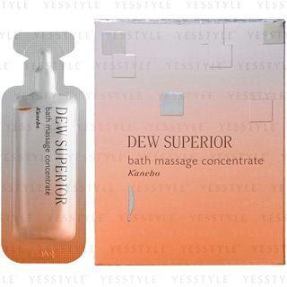 Kanebo - Dew Superior Bath Massage Concentrate 5g X 16 Pcs