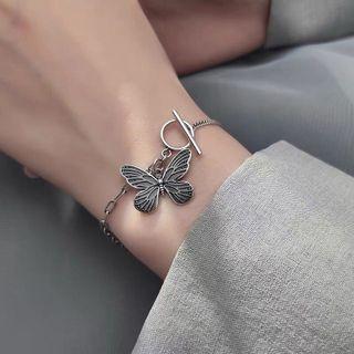 Butterfly Alloy Bracelet