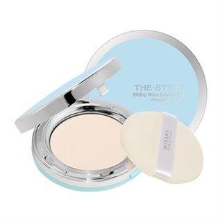 Missha - The Style Fitting Wear Sebum-cut Pressed Powder (#02 Clear Peach) 11g