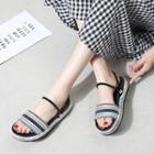 Fabric Slide Sandals