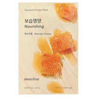 Innisfree - Squeeze Energy Mask - 10 Types Manuka Honey
