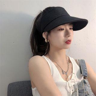 Linen Visor Cap