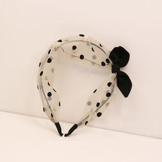 Dotted Mesh Headband