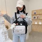 Pvc Panel Top Handle Backpack