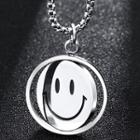 Smiley Stainless Steel Necklace