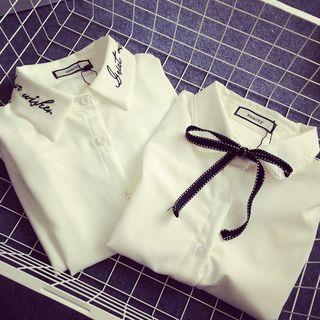 Chiffon Long-sleeve Shirt