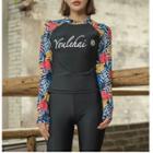 Set: Lettering Rash Guard + Bottom + Pants