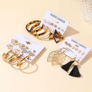 6 Pair Set: Earring (assorted Designs)