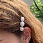 Faux Pearl Hair Clip 1 Pc - Faux Pearl Hair Clip - One Size
