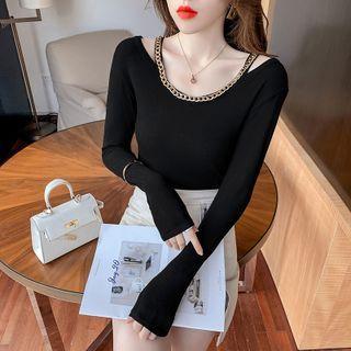 Chain Cutout T-shirt