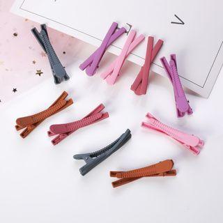 Set Of 5 / 10: Cross Acrylic Hair Clip