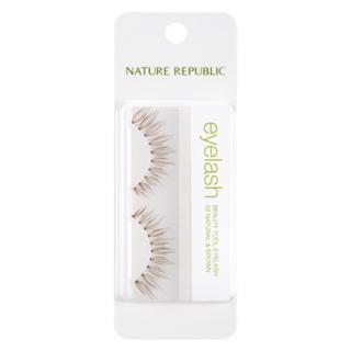 Nature Republic - Beauty Tool Eyelashes (#02 Natural & Brown) 1 Pair