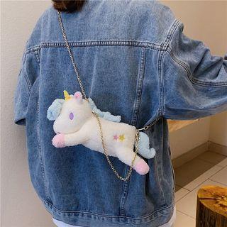 Chain Strap Unicorn Crossbody Bag