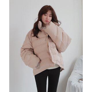 Funnel-neck Puffer Jacket