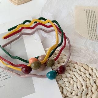 Bead & Wavy Headband