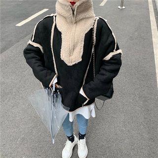 Turtleneck Half-zip Overhead Jacket
