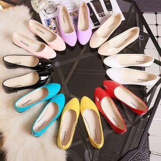 Plain Pointed Flats