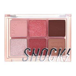 Tonymoly - The Shocking Spin-off Palette - 6 Types #06 Bbi Bbi Cherry
