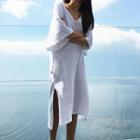 Bell 3/4-sleeve T-shirt Dress